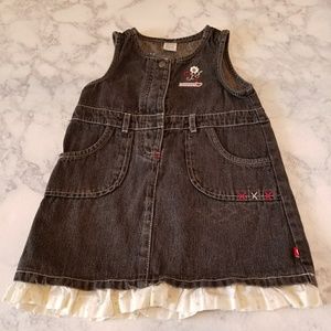 Girl Carter's Denim Jumper Dress